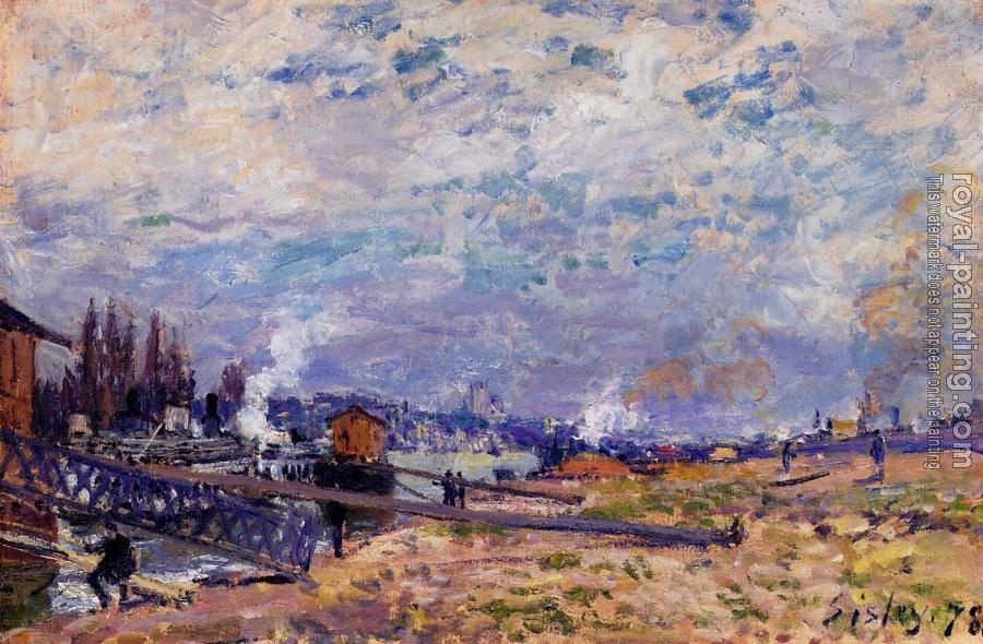 Alfred Sisley : The Seine at Grenelle
